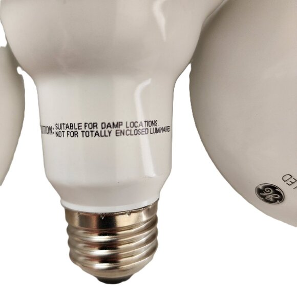 GE LED 8.5W (65W) 5000K Bright White Dimmable Bulbs Damp Rated 3Pack Tested - Picture 3 of 8